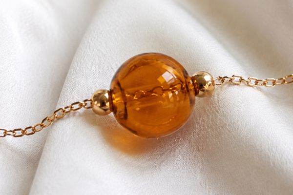 Gamme Sphéérique mon bijou "les sphéériques" perle prune