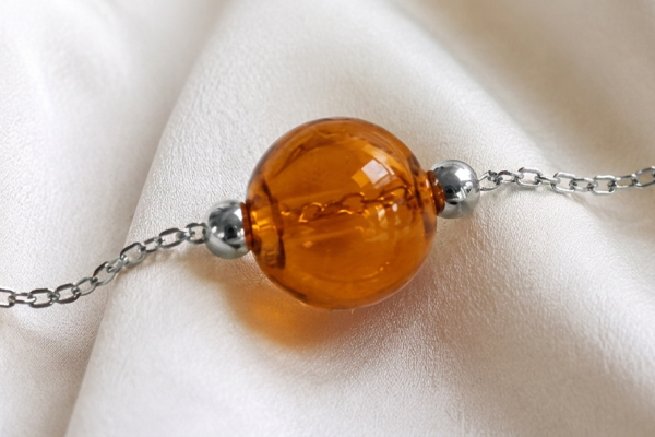 Gamme Sphéérique mon bijou "les sphéériques" perle prune