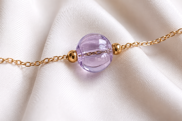 Gamme Sphéérique mon bijou "les sphéériques" perle prune